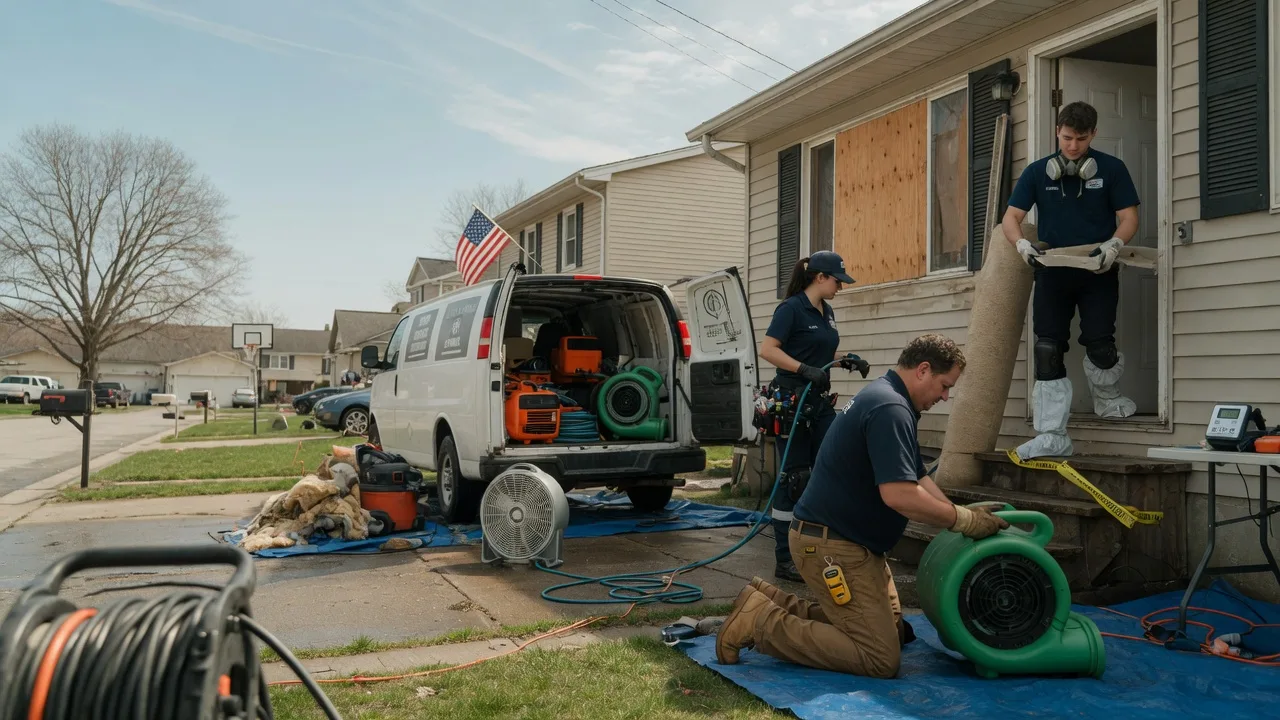 Water Damage Restoration in Galena, KS near me